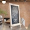 Flash Furniture Weathered Magnetic Table/Hanging Chalkboards, 10PK 10-HFKHD-GDI-CRE8-822315-GG - alternate 4